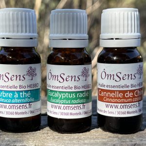 Pack 3 huiles essentielles antibacteriennes et antivirales